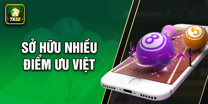 Sảnh game sở hữu nhiều điểm ưu việt hấp dẫn