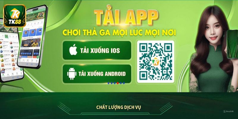 Tải App TK88 - Thỏa Niềm Đam Mê Cá Cược Đầy Cuốn Hút